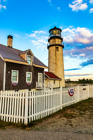 Highland Lighthouse in Truro on Cape Cod