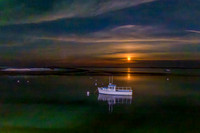 OCEAN LADY UNDER SNOW MOON-
