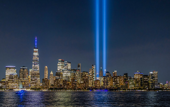 Tribute In Light 20th Anniversary of 9/11