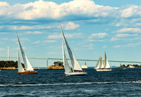 Sailing Newport Harbor