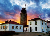 Beavertail At Sunset