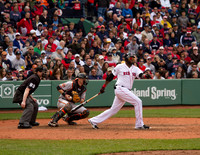 Poppie at bat